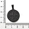 Ion Plating(IP) 304 Stainless Steel Pendants STAS-A053-24A-B-3