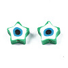 Handmade Polymer Clay Beads CLAY-T019-09-3