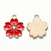 Alloy Enamel Pendants X-ENAM-S121-115A-1