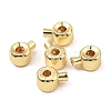 Brass Crimp Beads KK-Z030-17A-G-2