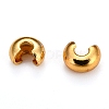 Brass Crimp Bead Covers KK-I681-13A-2
