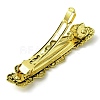 Butterfly Alloy Hair Barrettes OHAR-C010-03AG-2