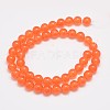 Natural & Dyed Malaysia Jade Bead Strands G-G659-8mm-A07-2