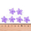 Frosted Acrylic Bead Caps MACR-S371-05A-747-4
