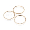 201 Stainless Steel Linking Rings X-STAS-F192-001G-02-1