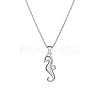 Seahorse Pendant Necklaces GX9885-2-1