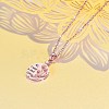 SHEGRACE Adorable 925 Sterling Silver Pendant Necklaces JN653B-4