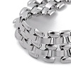 304 Stainless Steel Panther Chain Bracelets for Women Men BJEW-Q343-10P-2