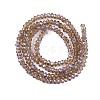 Electroplate Glass Beads Strands EGLA-A044-T1mm-L16-3