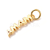 Mother's Day Brass Pendants KK-G399-25-3