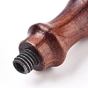 Pear Wood Handle AJEW-WH0121-35H-2