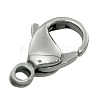 316 Stainless Steel Lobster Claw Clasps 316-FL18A-1