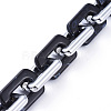 Handmade Acrylic Cable Chains AJEW-JB00674-3