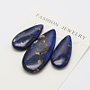 Assembled Synthetic Dyed Gemstone and Bronzite Pendant Sets G-L359-02F-1
