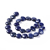 Natural Lapis Lazuli Heart Bead Strands X-G-M264-01-2