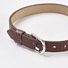 PU Leather Watch Band Strap BJEW-E350-11M-2