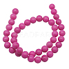 Natural Mashan Jade Beads Strands X-DJAD-8D-30-2
