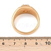 304 Stainless Steel Micro Pave Cubic Zirconia Finger Rings RJEW-D336-08G-5