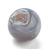 Natural Druzy Agate Beads G-J391-05-2
