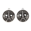 Printed Alloy Glass Pendants GL-CBA2376-01P-A-1