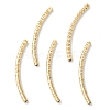 Brass Tube Beads KK-Y003-86G-G-1