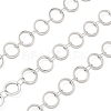 304 Stainless Steel Ring Link Chains CHS-G044-05P-05-1