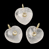 Natural Quartz Crystal Pendants G-B180-03G-12-1