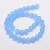 Natural & Dyed Malaysia Jade Bead Strands G-A146-10mm-A20-2