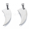 Non-Tarnish 201 Stainless Steel Pendants STAS-N098-199P-3