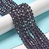 Transparent Glass Beads EGLA-A035-T8mm-D15-2