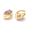 Rack Plating Brass Micro Pave Cubic Zirconia Beads KK-D073-02G-05-NR-2