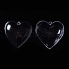 Openable Transparent Plastic Pendants CON-K007-01A-3