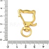 Alloy Swivel Clasps FIND-C084-02C-G-3