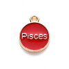 Alloy Enamel Pendants ENAM-S124-01A-07H-3