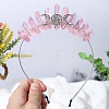 Raw Natural Quartz Hair Bands PW-WG74161-10-1