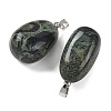 Natural Kambaba Jasper Tumbled Stone Pendants GG-K002-06H-3