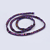 Electroplate Non-magnetic Synthetic Hematite Beads Strands G-J382-2x4x2mm-A05-1