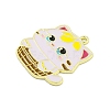 Cartoon Alloy Enamel Pendants ENAM-Z015-04G-02-2