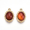 Natural Carnelian Pendants X-STAS-T064-61C-1