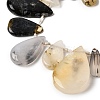 Natural African Opal Beads Strands G-D365-B01-4