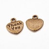 Tibetan Style Alloy Charms X-TIBEP-A15913-AB-NR-2