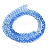 Transparent Painted Glass Beads Strands LS-DGLA-A034-T3mm-A01-5
