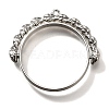 Alloy Open Back Bezel Pendants PALLOY-I223-12P-1