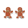 Christmas Theme Schima Wood Beads WOOD-F018-03-2
