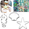 Tarnish Resistant 304 Stainless Steel Cookie Cutters LS-DIY-E012-07A-2
