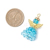 Glass Pendants PALLOY-MZ01015-2