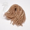 Imitate Austrian Crystal Bicone Glass Beads Strands GLAA-F029-6x6mm-12-3