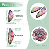 Transparent Resin Wing Pendants Set RESI-TAC0021-01C-3