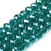 Glass Beads Strands GR11MMY-68L-1