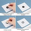 Coated Scratch Off Film Password Sticker DIY-WH0184-42B-3